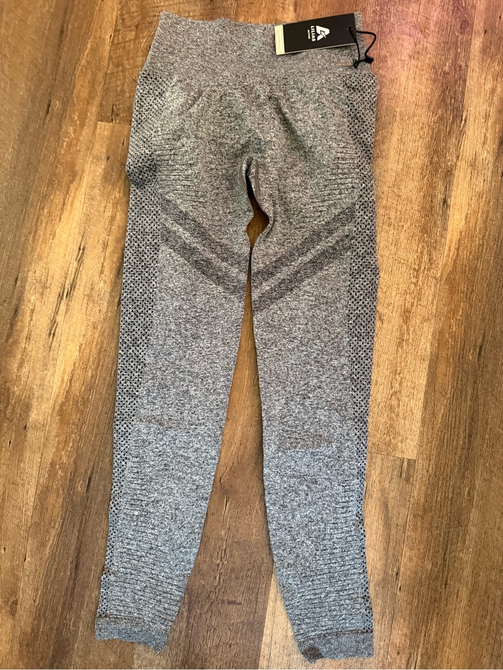Seamless High-Waist Gray Leggings